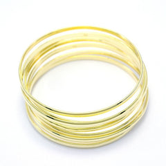 Gold Tone Bangles