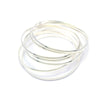 Silver Tone Bangles