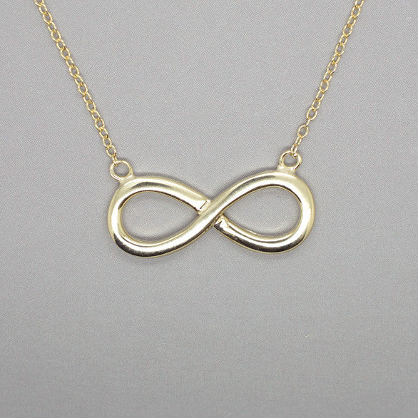Plain Infinity Necklace