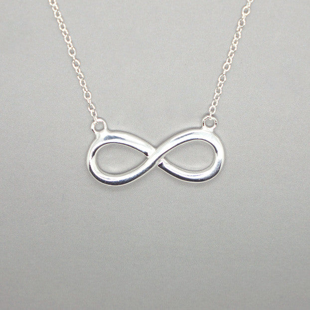 Plain Infinity Necklace